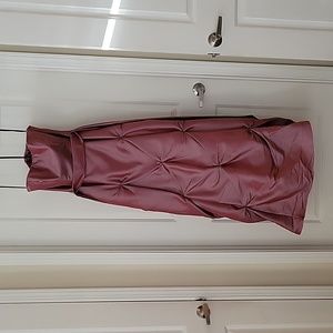 Formal pink dress